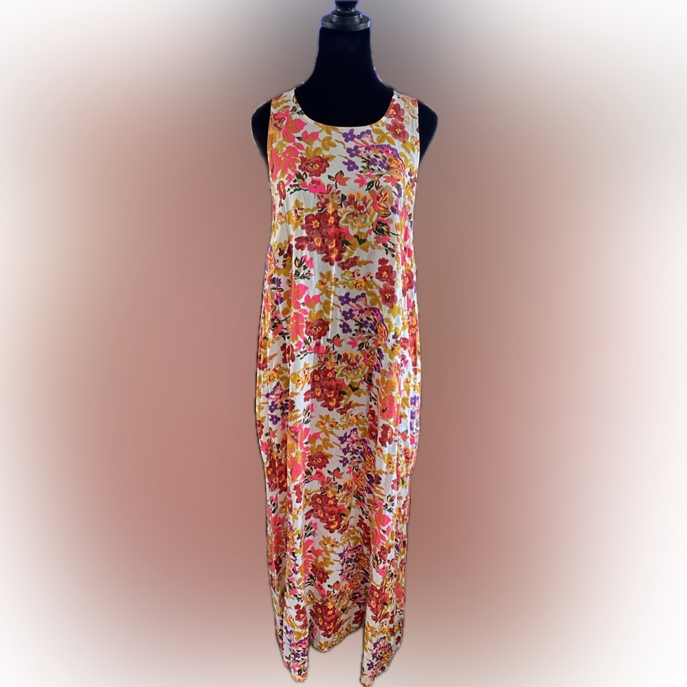 Natural Life maxi dress-size L / XL…100% Rayon